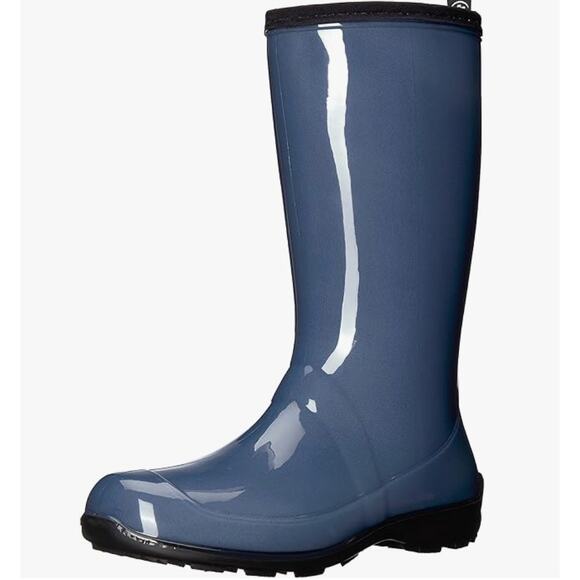 Kamik Shoes - Kamik Womens Heidi Rain Boots 8 Blue NWT Rubber Wellies Tall